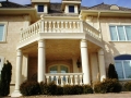 italian stone columns balustrades villa