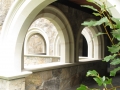 italian stone window surround arches wallcaps