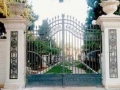 italian stone entry gate