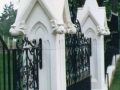 italian stone gate pilasters