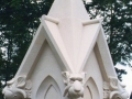 italian stone gate pilasters details