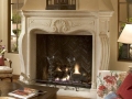 Antique-Vicenza-Italian-Limestone-French-Design-Fireplace