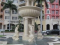 Fountain quardifoil pool surround dolphins bowls italian limestone vicenza garden ornamenst stone srl las vegas