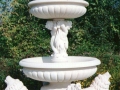 three tiers lions spheres cherubs fountain italian limestone vicenza garden ornamenst stone srl