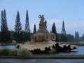 fountain of Love italian limestone vicenza hawaii kauai princeville triton statue