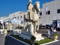 italian stone sculpture marco aurelio trade fair marmomacc verona