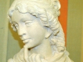 italian stone sculpture face female figure ballerina Antonio Canova