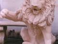 italian stone sculpture lion